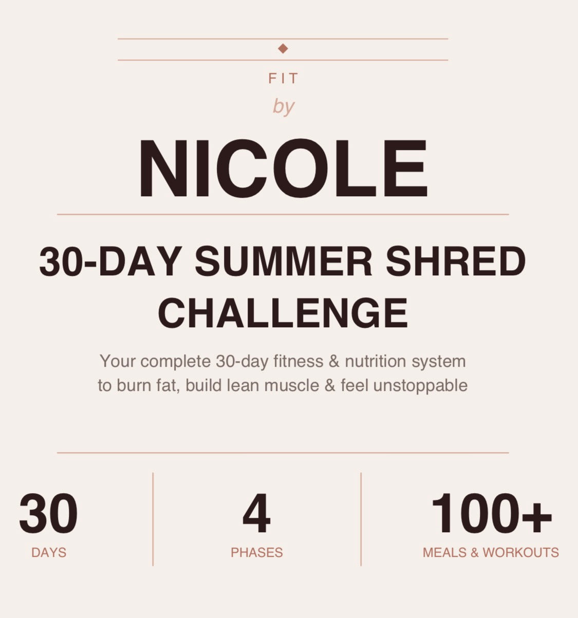 30 Day Summer Shred